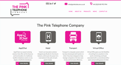 Desktop Screenshot of pinktelecom.co.uk